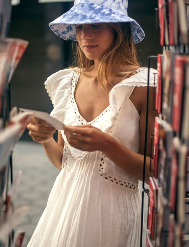 Port� en mode romantique, le tie and dye gagne en fashion appeal