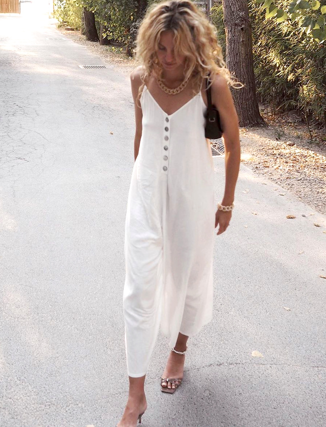 La combi-pantalon ample et l�g�re, une alternative pragmatique � la robe longue !