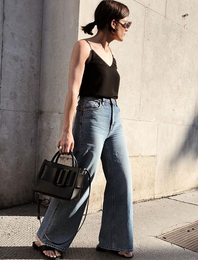 Le jean flare taille haute, le denim cosy par excellence !