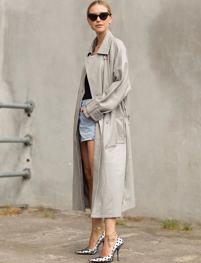 Le trench, le v�tement de transition par excellence !
