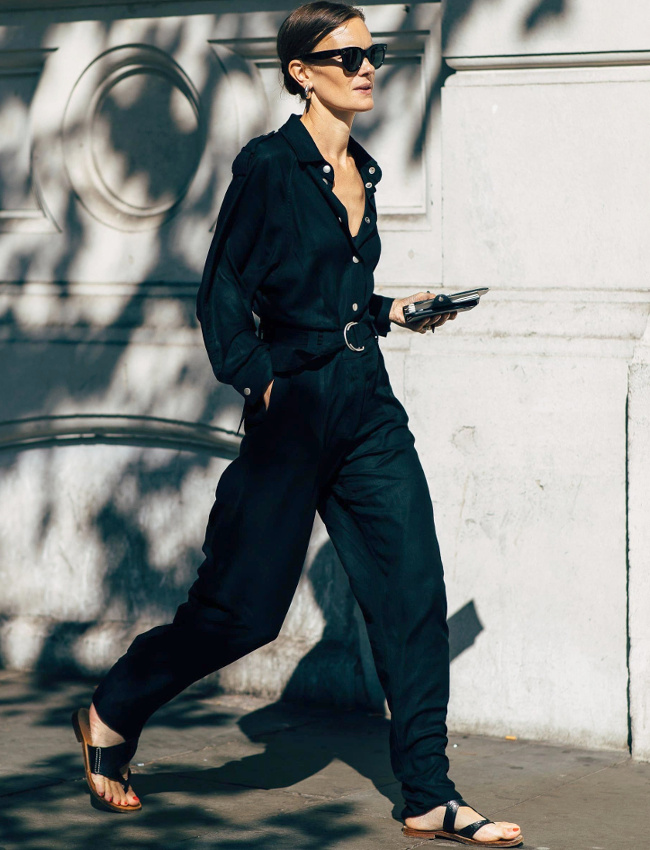 Le parfait total look noir #275