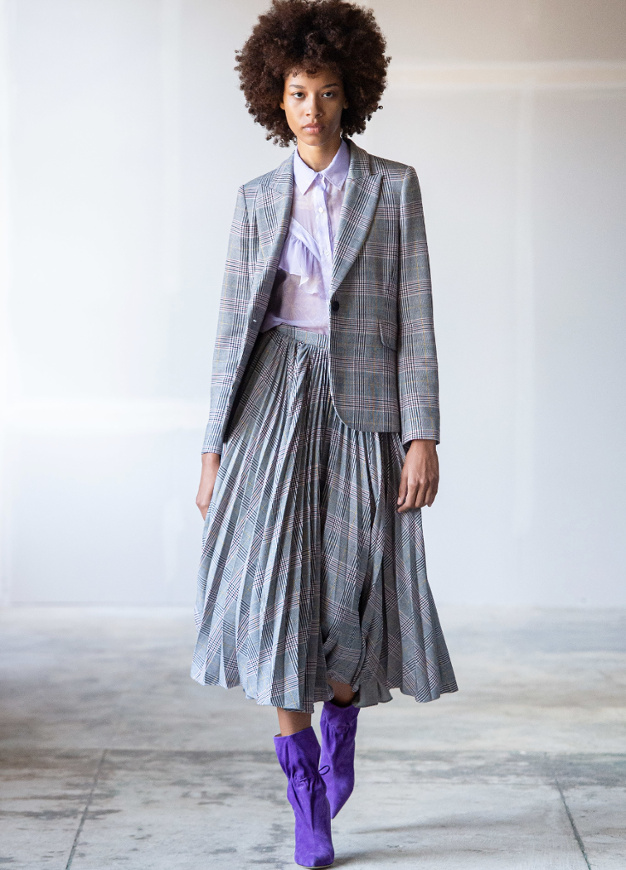 Gris + mauve + violet = le bon mix