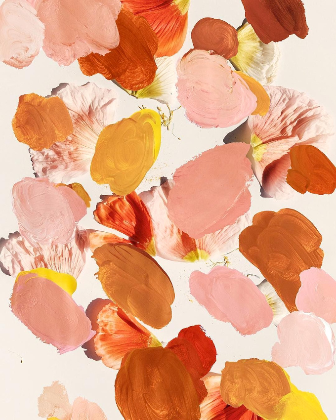 Vieux rose + caramel + jaune = le bon mix