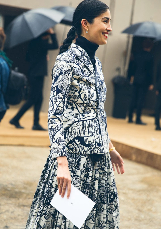 Quand exotisme graphique et chic parisien se marient pour le meilleur...