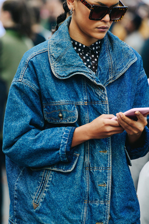 Et si l'on mariait jean javellis� et pois blancs sur fond noir ?