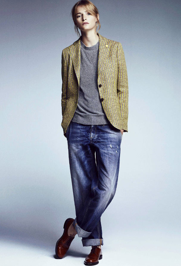 M�lant twist tomboy, chic anglais et d�gaine nonchalante, ce look a tout bon !