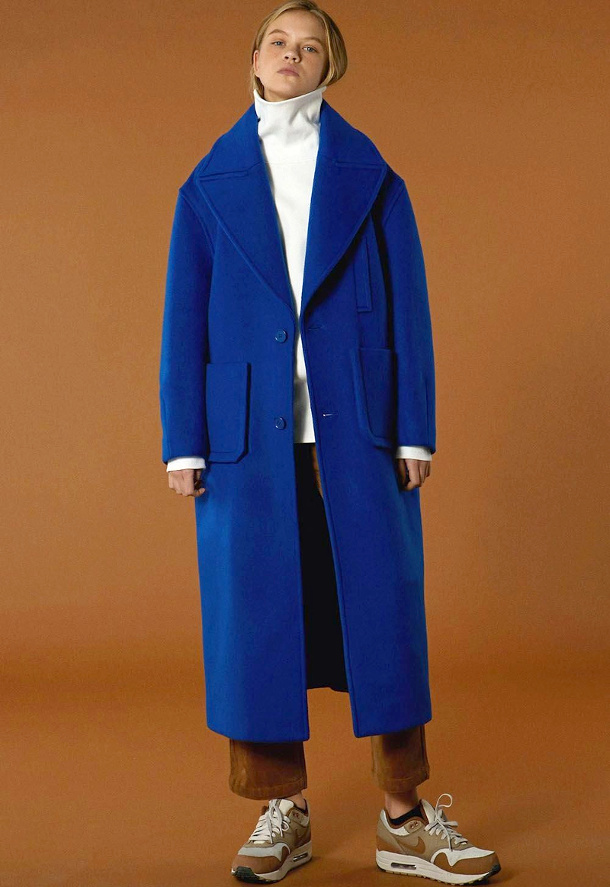 Bleu outremer + marron =  le bon mix