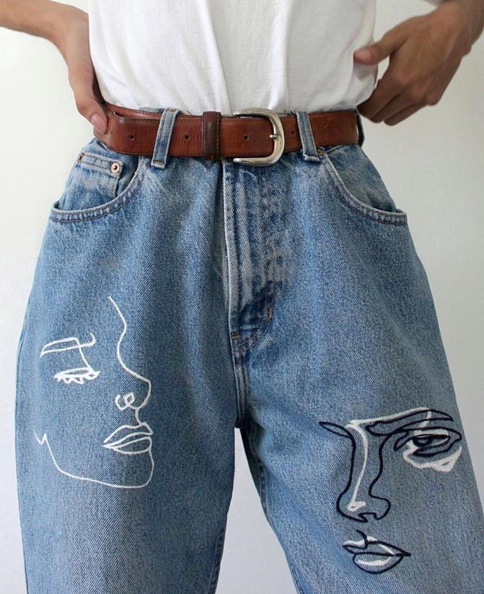 Le jean, une toile comme une autre ?