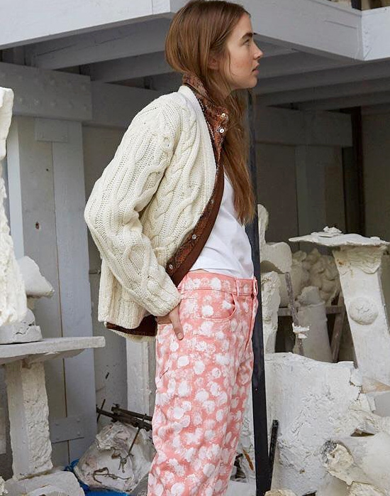 Ecru + marron + rose = le bon mix