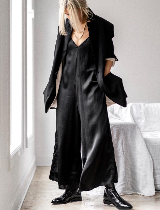 Le parfait total look noir #283