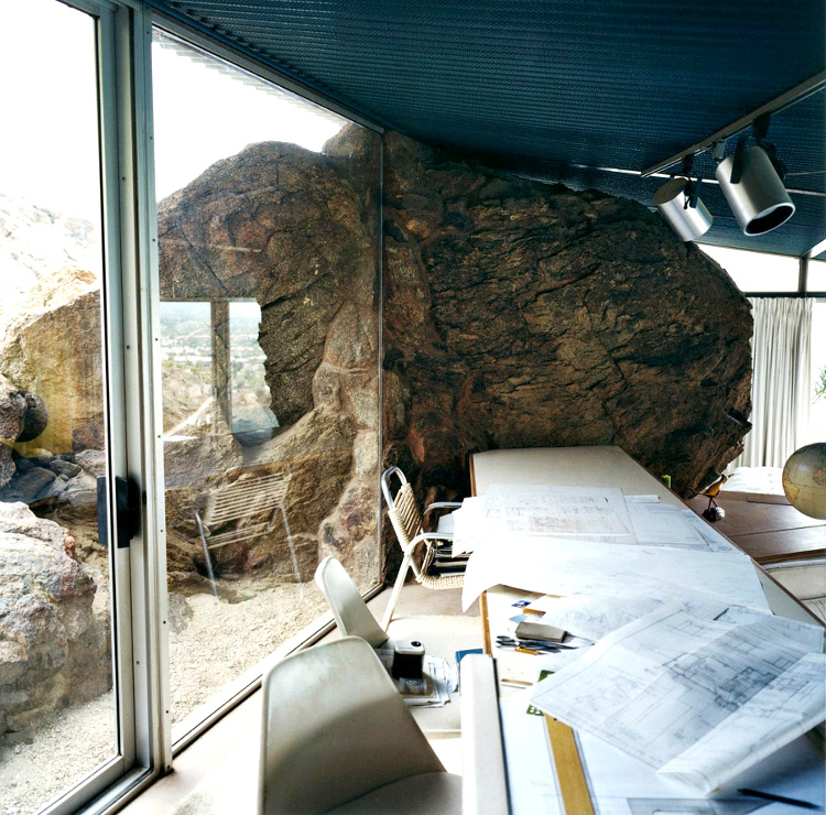 Rocher + verre + plan de travail = le bon mix