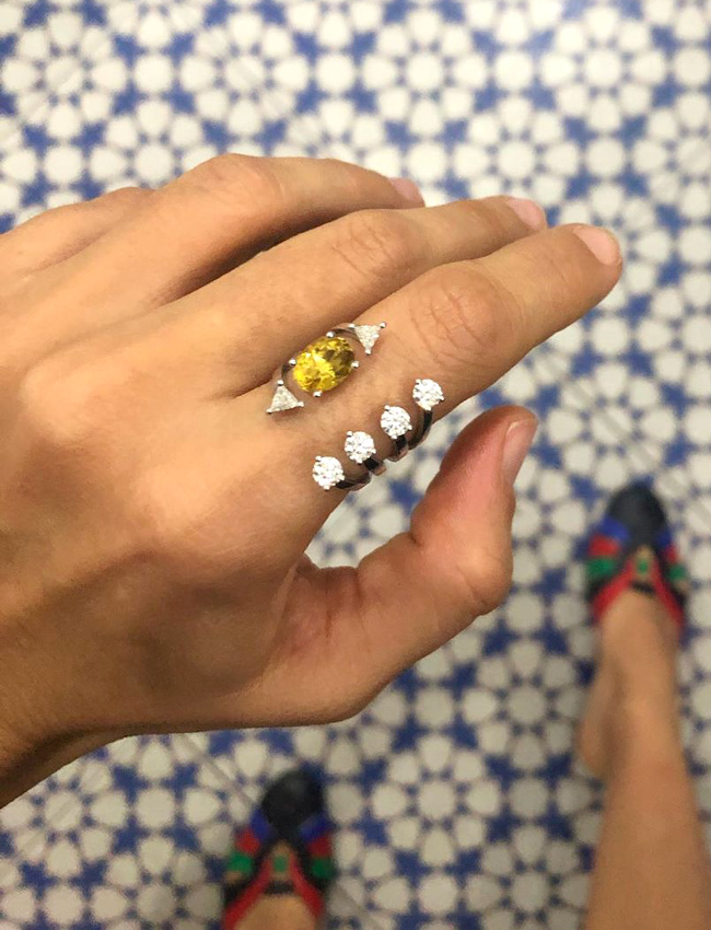 M�lant d�licatesse et design original, cette bague a tout bon !