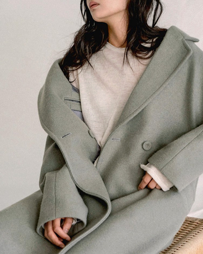 Wanted : un manteau vert pistache light !