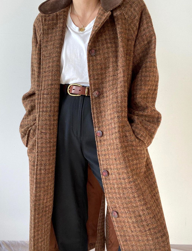 Ah le fashion appeal des manteaux vintages...