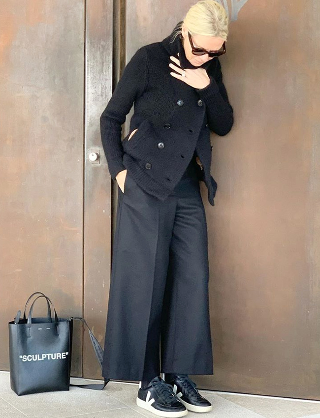 Le parfait total look noir #286