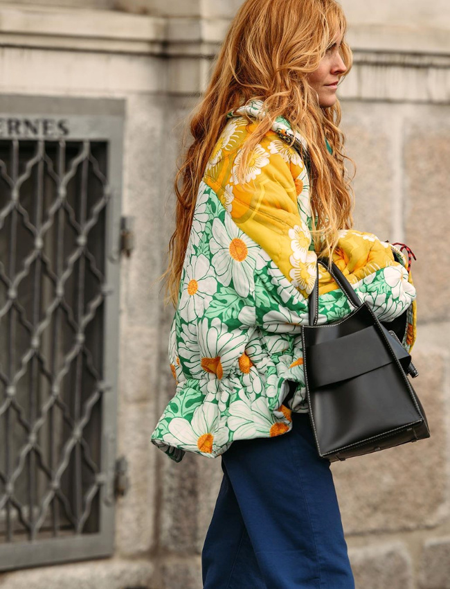 Wanted : une doudoune fleurie !