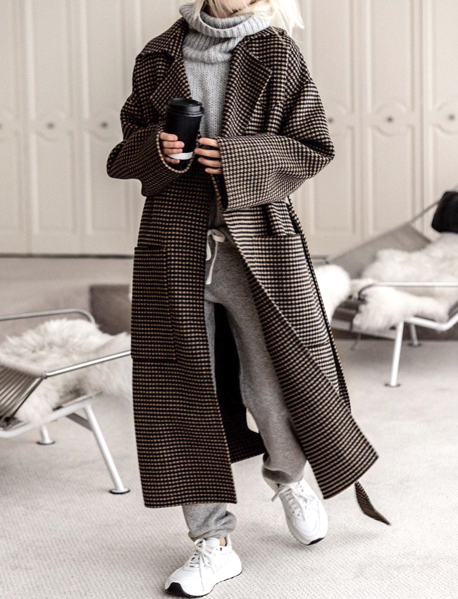 Rien de tel qu'un jogging en maille pour upgrader une pice sporstwear !