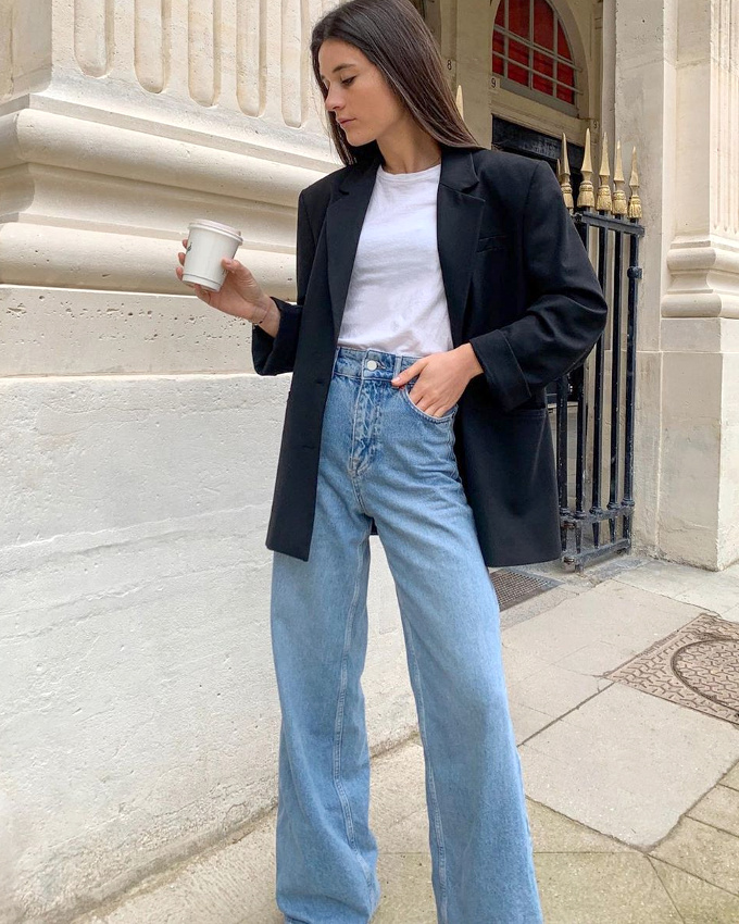 Oversize sur oversize : un duo auquel on commence � s'habituer !