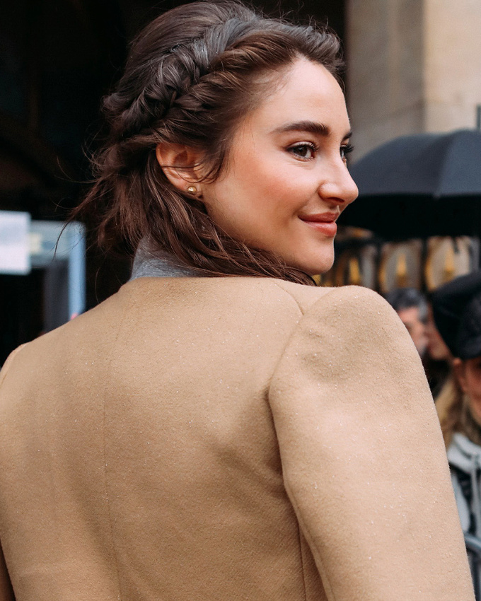 Oui � la demi-couronne de tresses !