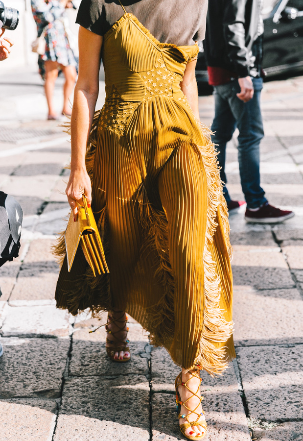 Jaune + caf� au lait = le bon mix