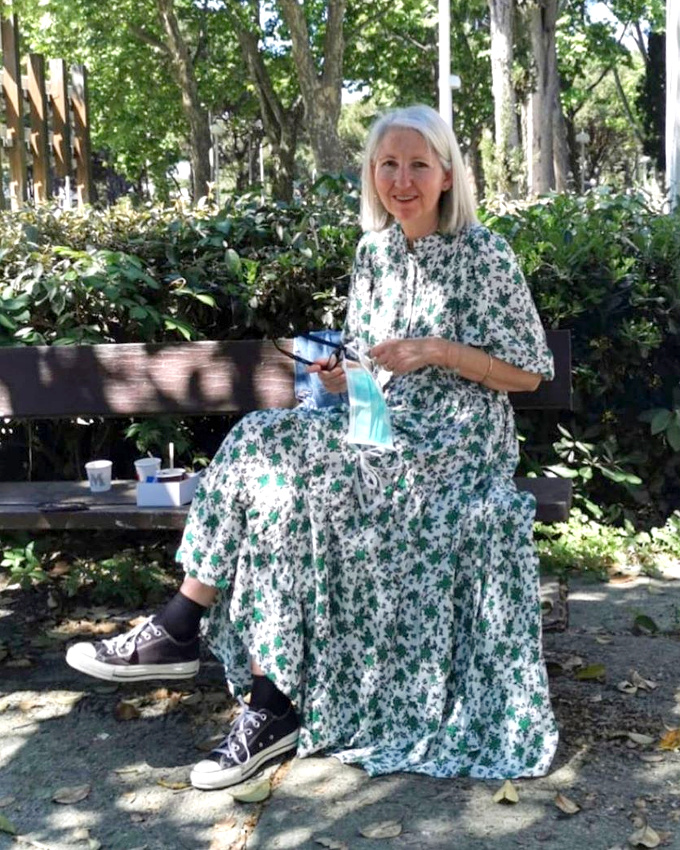 L'ample et longue robe fleurie, la nouvelle pi�ce tout-terrain ?