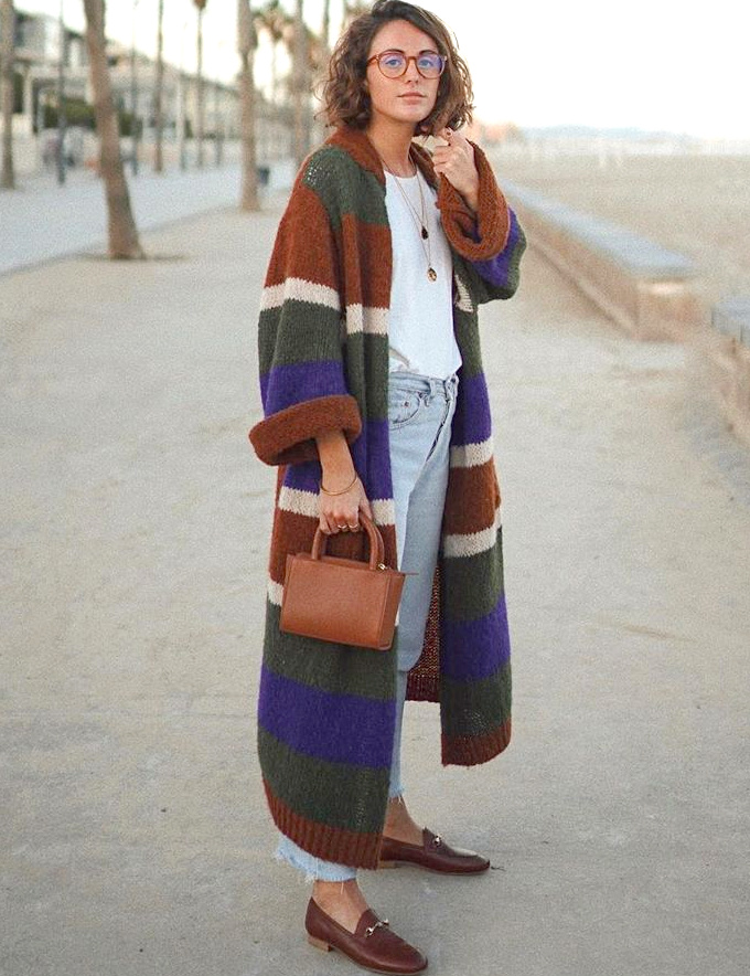 Rien de tel qu'un maxi gilet pour r�chauffer les soir�es estivales un peu fra�ches...