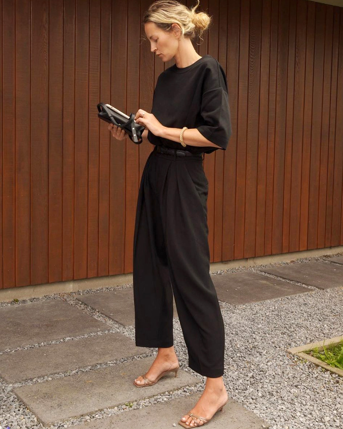 Le parfait total look noir #290