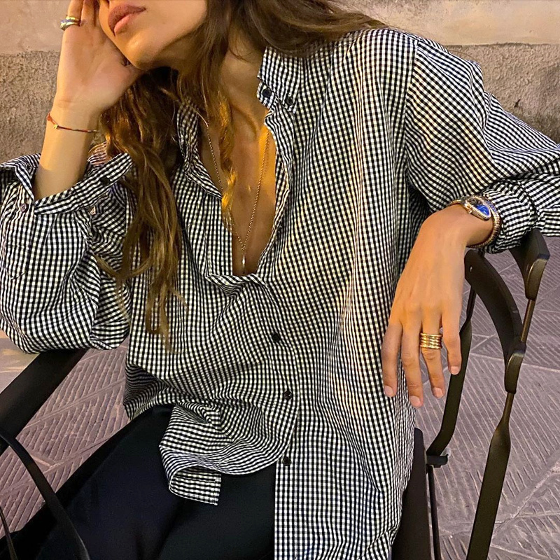 Oui au vichy trait� en mode boyish !