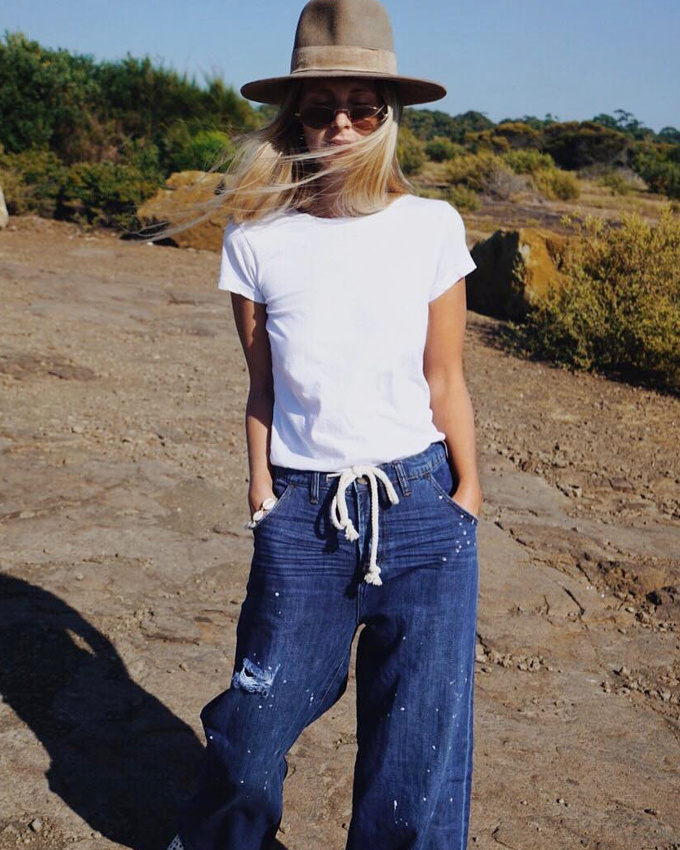 Pour ou contre le jean piqu� de petites taches de peinture ?