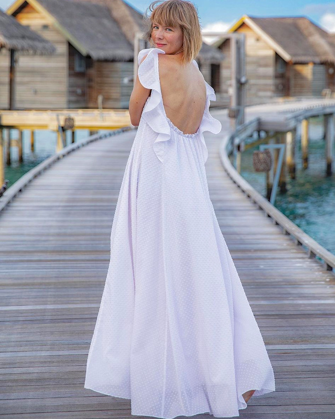 Volants + dos nu = le bon mix