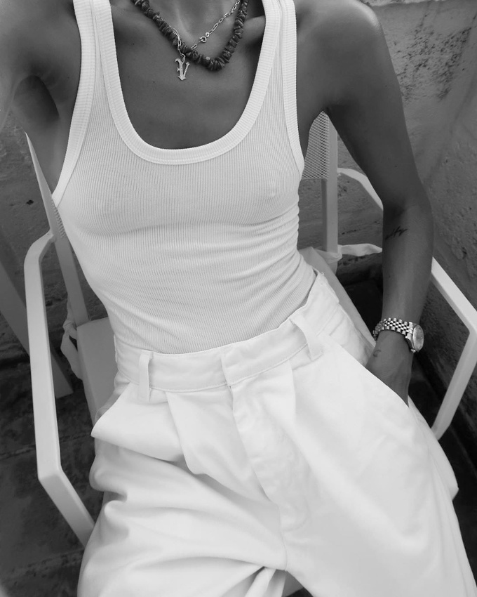 Le parfait total look blanc #63