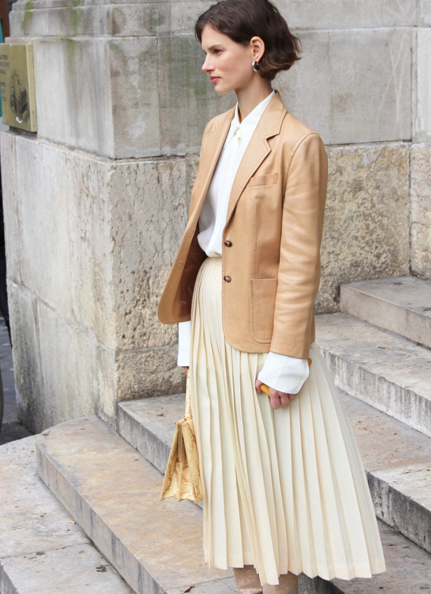 Quand le cuir se fait plus chic que rock...