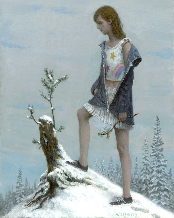 �tranges voire d�rangeantes, les oeuvres d'Aron Wiesenfeld crissent sous la dent et hantent les nuits d'insomnie...