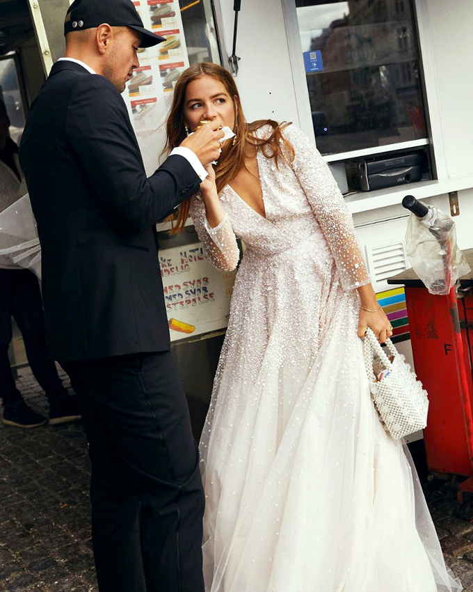 Mariage + hot dog = le bon mix