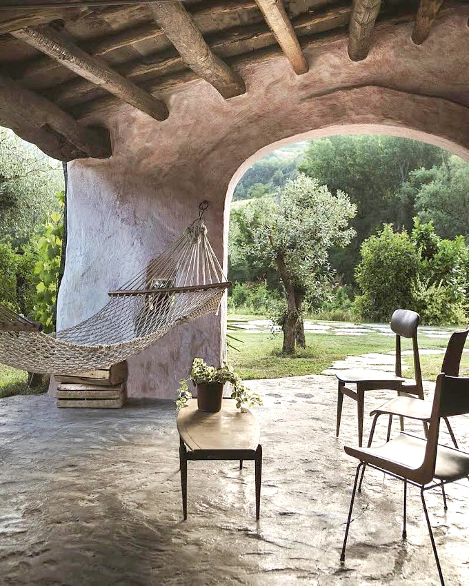 Hamac + campagne italienne = le bon mix