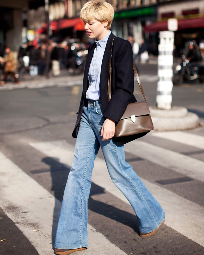 M�lant vibes boyish et twist seventies, ce look a tout bon !