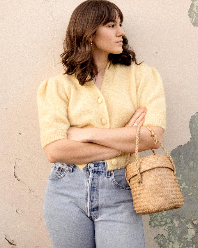 Bleu d�lav� + jaune p�le + paille = le bon mix