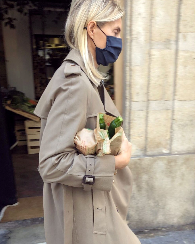Rester chic en temps de pand�mie... tout un art !