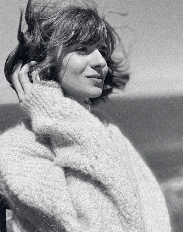 Carr� court + gros pull mousseux = le bon mix