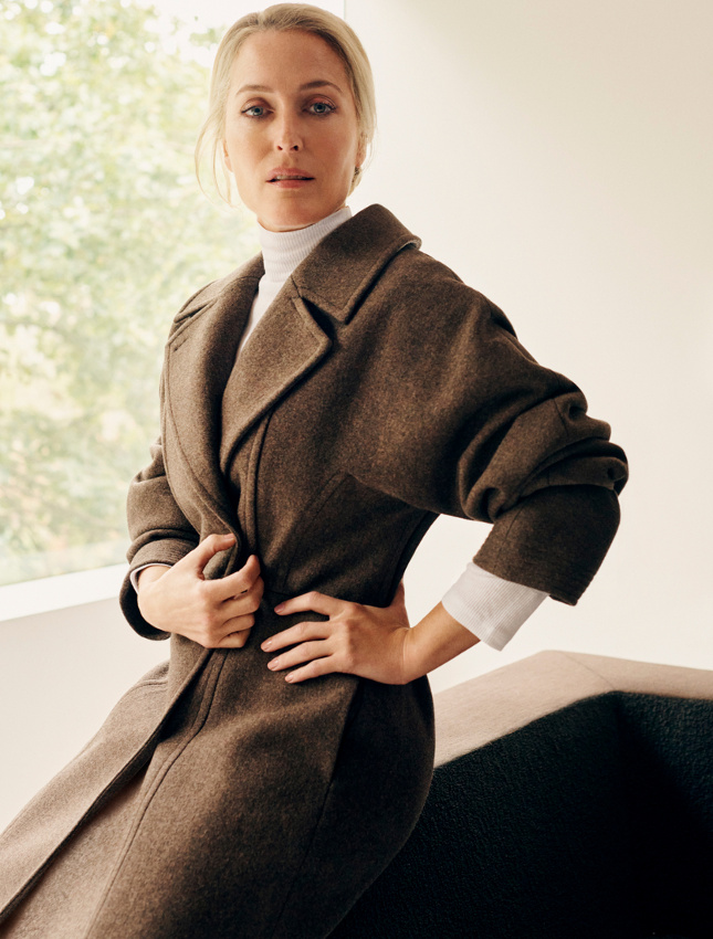 Quand Gillian Anderson rend le sous-pull blanc presque d�sirable...