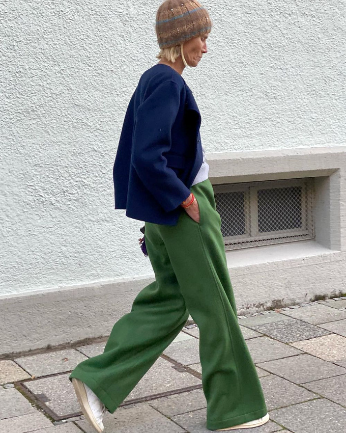 Color�e, cosy et �pur�e, cette tenue a tout bon !