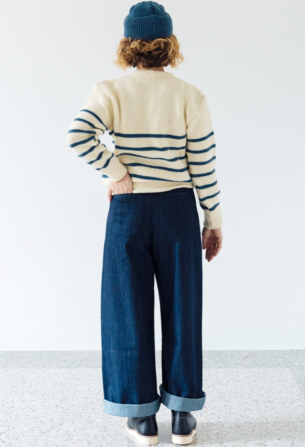 Wanted : un jean large parfait de devant comme de dos !