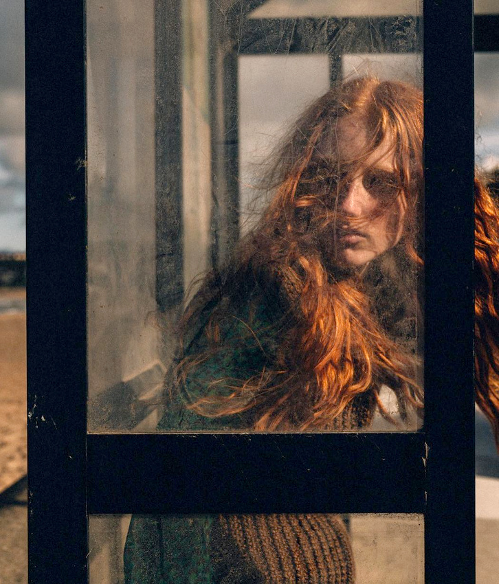 Rousseur + grosse maille + jeunesse m�lancolique = le bon mix