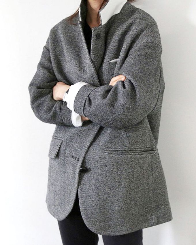 Wanted : un blazer � porter comme un gilet cosy !