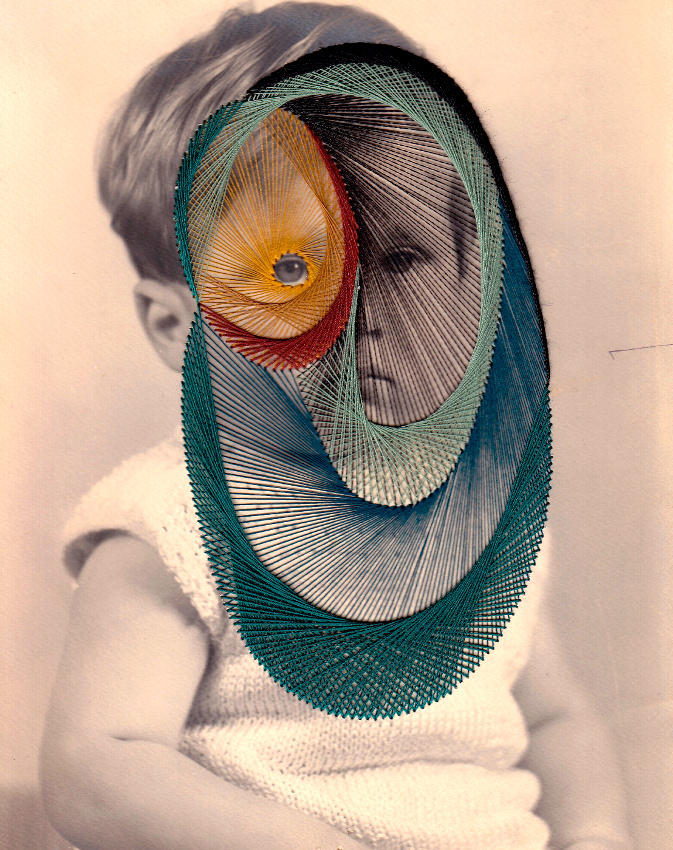 M�lant tissages et portraits anciens, les photosculptures de Maurizio Anzeri ne laissent pas indiff�rents