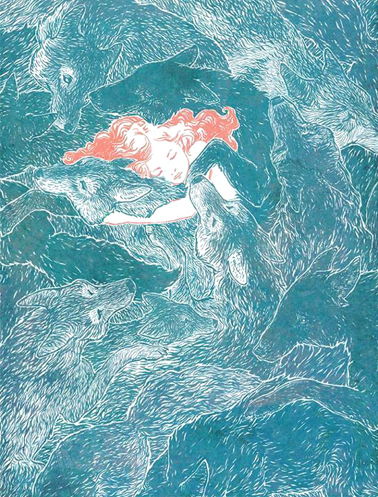 Bleu canard + orange br�l� = le bon mix