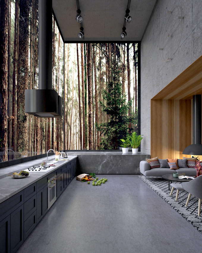 Vivre en for�t... tout un art !