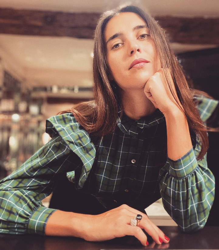 Carreaux verts + volants = le bon mix