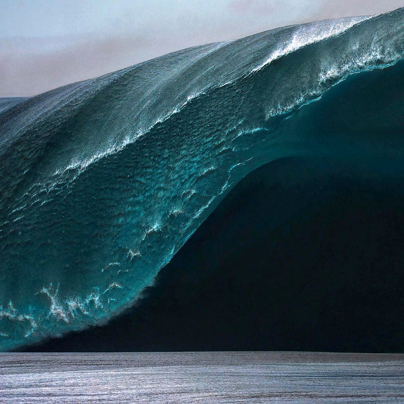 Les vagues, ces monstres affolants de beaut�...