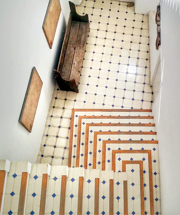 Les escaliers, ces �l�ments infiniment romanesques...